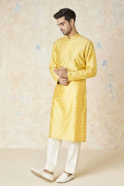 Risay Kurta - Mustard 9 Risay Kurta - Mustard -Anita Dongre F23M6K Mustard 2
