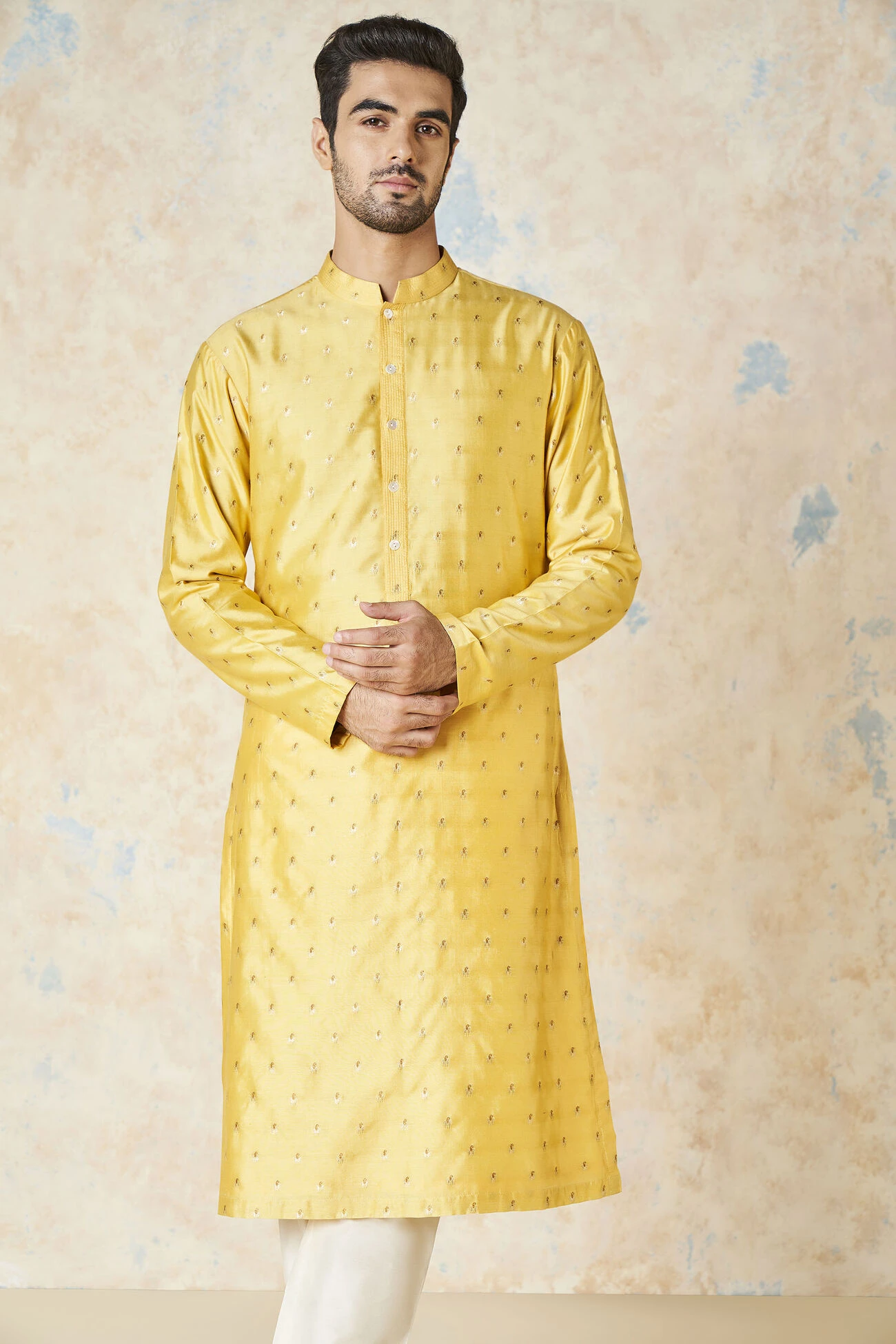Risay Kurta - Mustard 6 Risay Kurta - Mustard - Image 4