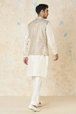 Rayan Nehru Jacket - Ivory -Anita Dongre F23M7B Ivory 3