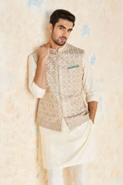 Rayan Nehru Jacket - Ivory -Anita Dongre F23M7B Ivory 6