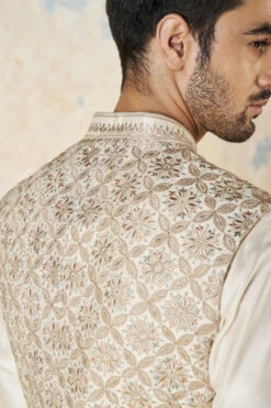 Rayan Nehru Jacket - Ivory -Anita Dongre F23M7B Ivory 7