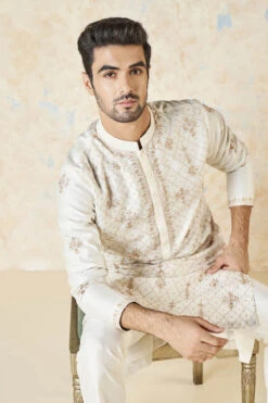 Ainan Kurta - Ivory -Anita Dongre F23M9K Ivory 4