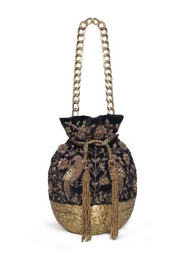 Ballad Of Harmony Sack - Magpie Black -Anita Dongre F23MBATWA1 Black 1