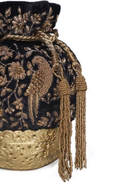 Ballad Of Harmony Sack - Magpie Black -Anita Dongre F23MBATWA1 Black 4