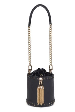 From The Wilderness Bucket Bag - Nocturnal Black -Anita Dongre F23MBUCKET1 Black 2