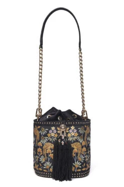 Pichhwai Bucket Bag - Nightingale Black -Anita Dongre F23PBUCKET1 BLAK 2200820January202024209 22 47