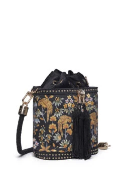 Pichhwai Bucket Bag - Nightingale Black -Anita Dongre F23PBUCKET1 BLAK 3200820January202024209 22 47