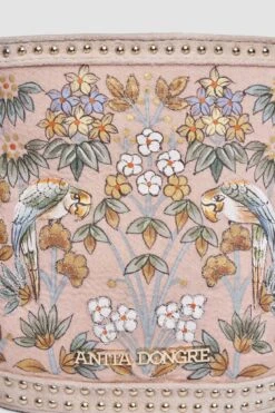 Pichhwai Bucket Bag - Flamingo Pink -Anita Dongre F23PBUCKET1 BLSH 3202920December2020232023 39 00