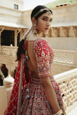 Amreen Lehenga - Red -Anita Dongre F23R110MTO REDD 3