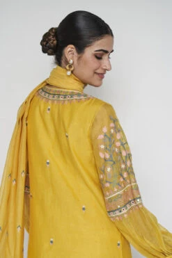 Philomel Suit Set - Yellow -Anita Dongre F23R119 Yellow 7