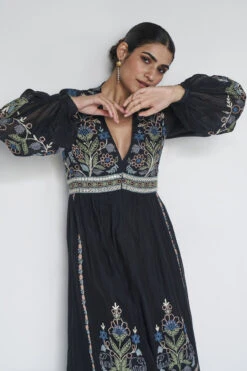 Balsam Suit Set - Black -Anita Dongre F23R122 Black 5