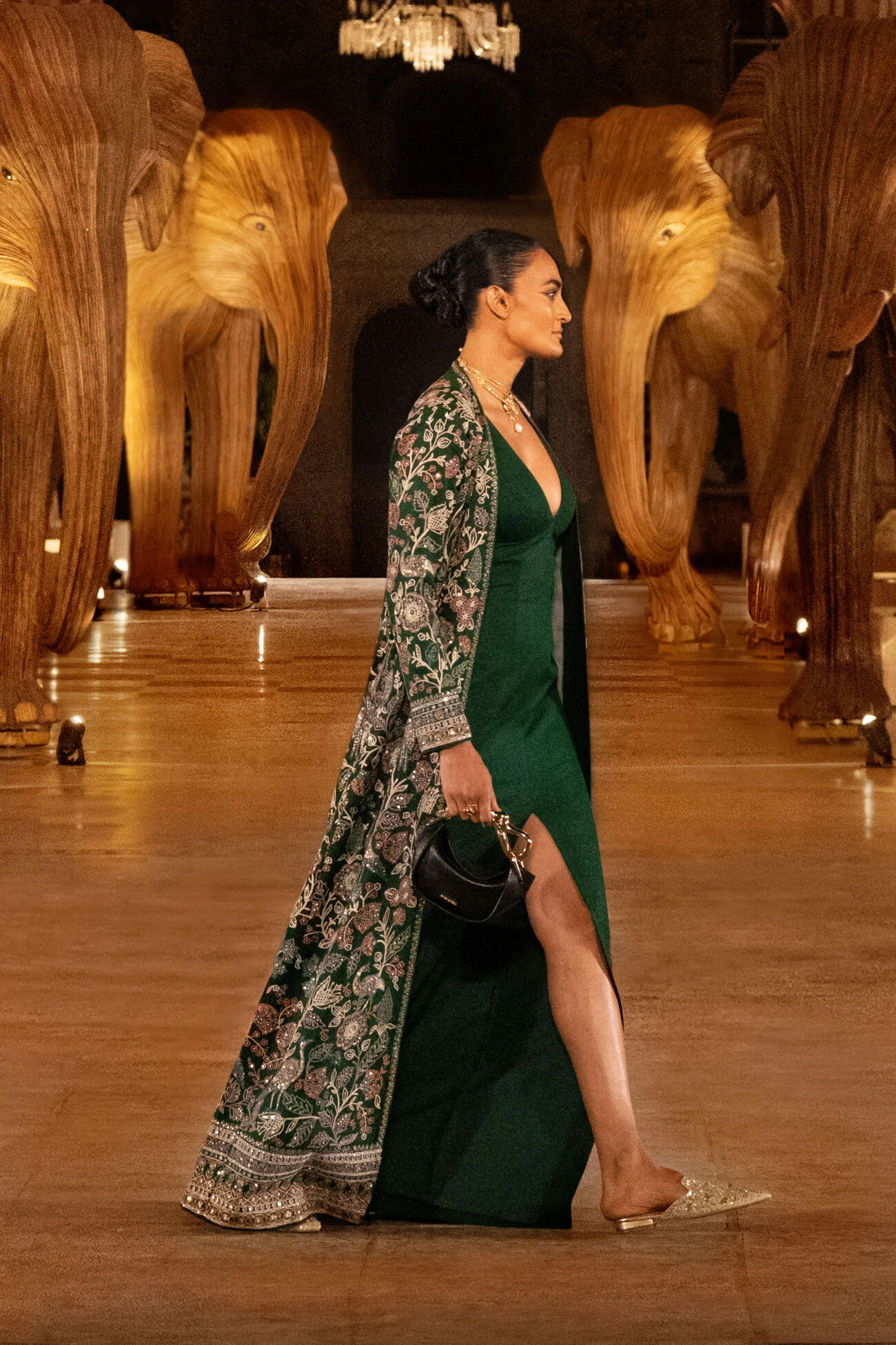 Blooming Wildforest Jacket Set - Green 4 Blooming Wildforest Jacket Set - Green - Image 2