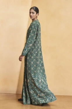 Deep Into The Wild Jacket Set - Green 11 Deep Into The Wild Jacket Set - Green -Anita Dongre F23R139 Green 2