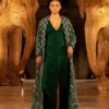 Deep Into The Wild Jacket Set - Green 2 Deep Into The Wild Jacket Set - Green -Anita Dongre F23R139 R Green 1
