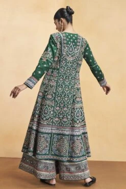 Serenade Of The Trees Kurta Set - Green -Anita Dongre F23R148 Green 3
