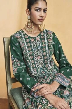 Serenade Of The Trees Kurta Set - Green -Anita Dongre F23R148 Green 7