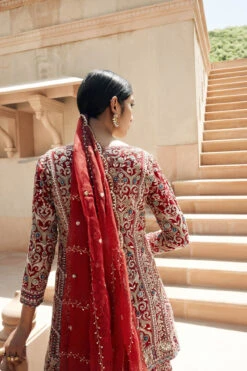 Chand Gharara Set - Red -Anita Dongre F23R200MTO REDD 6