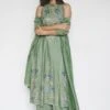 Varenya Suit Set - Sage -Anita Dongre F23R414 Sage 1