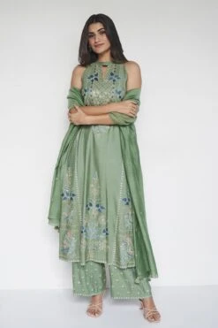 Varenya Suit Set - Sage