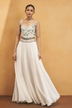 Whisper Of The Woods Skirt Set - Cream