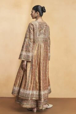 Magic Of The Gleaming Sunrays Sharara Set - Copper -Anita Dongre F23R578 Copper 3
