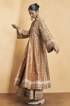 Magic Of The Gleaming Sunrays Sharara Set - Copper -Anita Dongre F23R578 Copper 6
