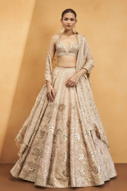 Sitara Lehenga - Gold