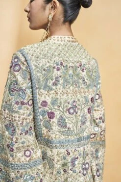 Flora And Fauna Kurta Set - Gold -Anita Dongre F23R602 Gold 9