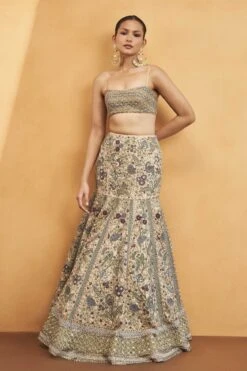 Harmony Of The Forest Skirt Set - Gold -Anita Dongre F23R605MTO GOLD 2