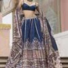 Azka Lehenga - Blue -Anita Dongre F23RS156 Blue 1