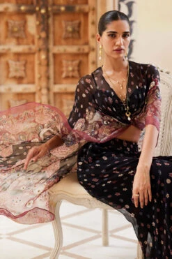 Nazaha Pant Set - Black -Anita Dongre F23RS157A Black 5