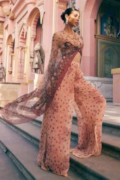 Nazaha Pant Set - Peach -Anita Dongre F23RS157B Peach 4