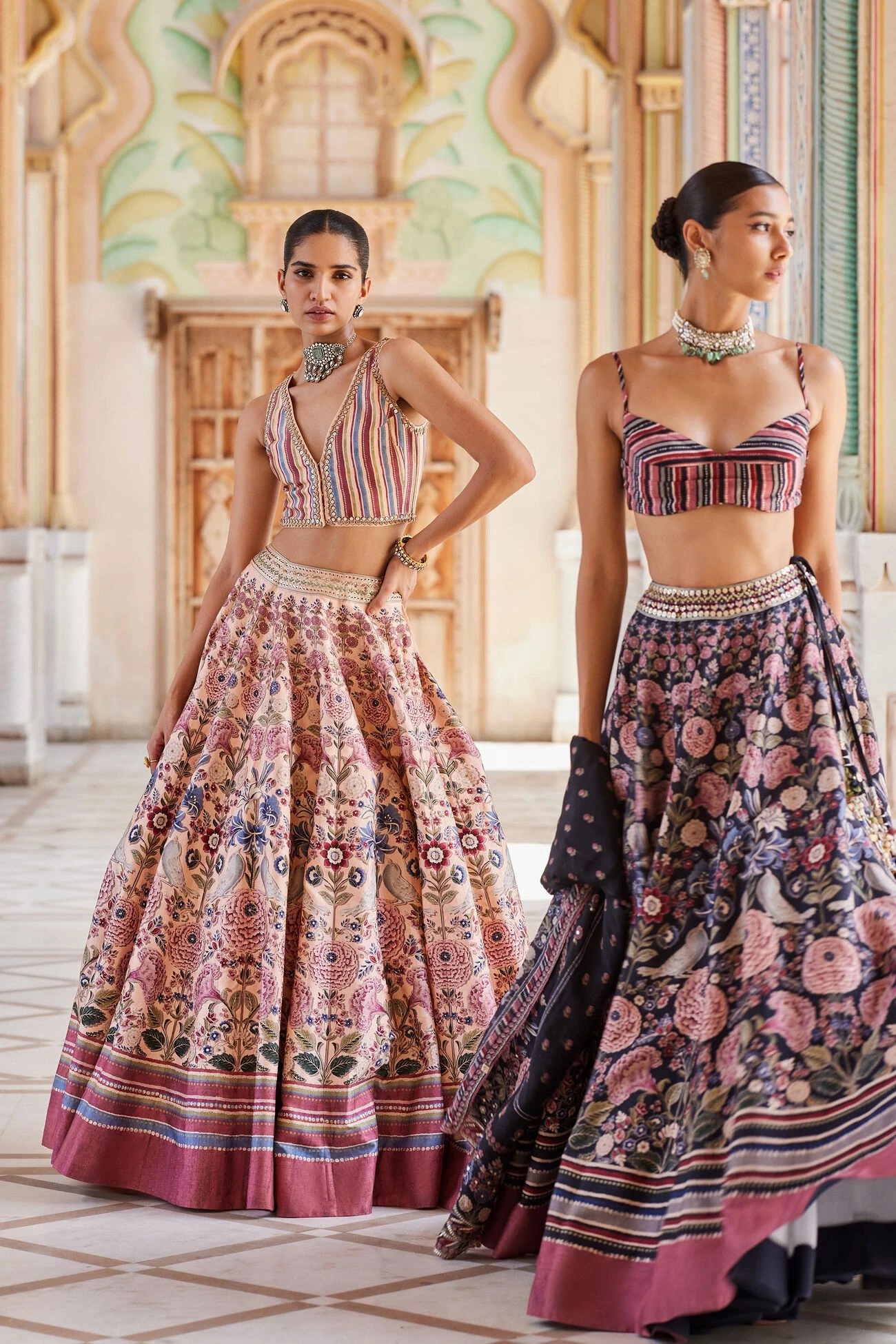 Madoon Lehenga - Peach 7 Madoon Lehenga - Peach - Image 5