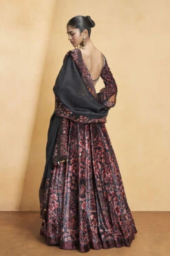Melisande Lehenga Set- Wine -Anita Dongre F23RS159 Wine 2
