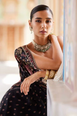 Shimaz Lehenga - Black -Anita Dongre F23RS163 Black 8