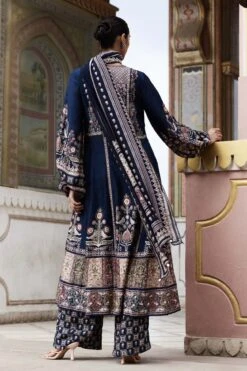 Avizeh Suit Set - Blue -Anita Dongre F23RS174 Blue 3