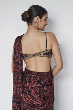 Rohesia Saree - Black 15 Rohesia Saree - Black -Anita Dongre F23RS179 Black 7