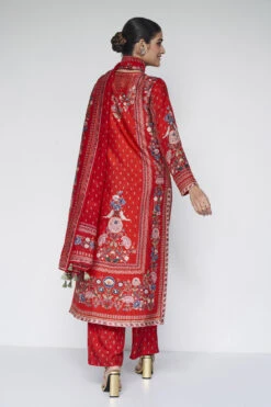 Elnaz Suit Set - Red -Anita Dongre F23RS201 Red 2