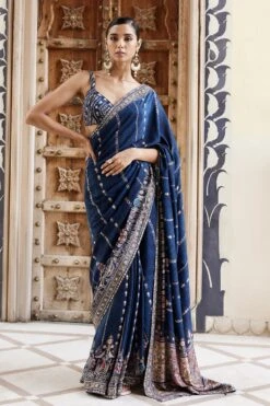 Nuris Saree - Blue