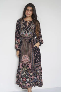 Isbah Tunic - Black 14 Isbah Tunic - Black -Anita Dongre F23RS537 Black 5