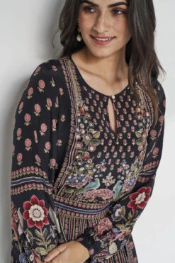 Isbah Tunic - Black 16 Isbah Tunic - Black -Anita Dongre F23RS537 Black 7