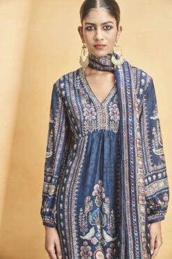 Mahdis Suit Set - Blue -Anita Dongre F23RS544 Blue 4
