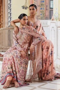 Izana Suit Set - Peach -Anita Dongre F23RS548A Peach 5