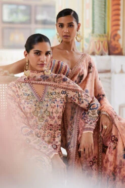 Izana Suit Set - Peach -Anita Dongre F23RS548A Peach 8