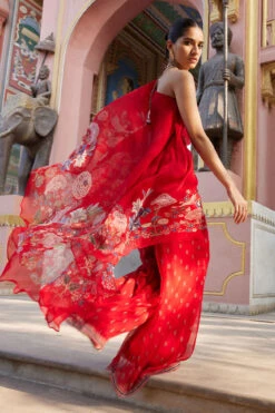 Elaheh Pant Set - Red -Anita Dongre F23RS561A Red 3