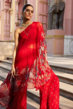 Elaheh Pant Set - Red -Anita Dongre F23RS561A Red 6