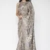 Shravani Saree - Grey 1 Shravani Saree - Grey -Anita Dongre F23S30 Grey 1