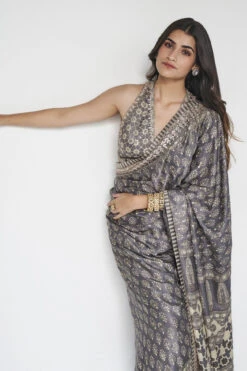Ranjeeta Saree - Grey -Anita Dongre F23S44 Grey 6