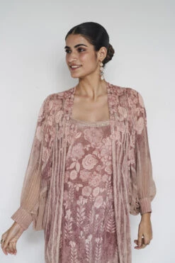 Eselyn Overlayer Set - Hazelnut 22 Eselyn Overlayer Set - Hazelnut -Anita Dongre F23SD455 Hazelnut 10