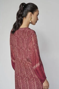 Claret Coord Set - Wine -Anita Dongre F23SP13 Wine 5